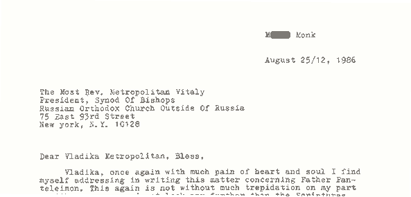 Testimony #2 - Former Monk M. - Page 1