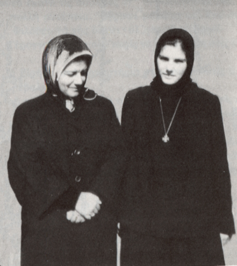 Maria Pateras and her daughter, the Righteous Mother Irene